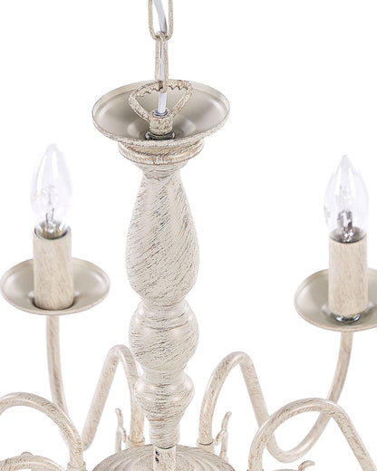  Chandelier BRITHON Metal White