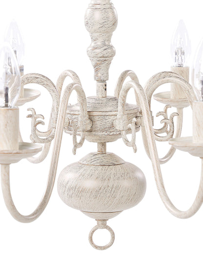  Chandelier BRITHON Metal White