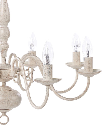  Chandelier BRITHON Metal White