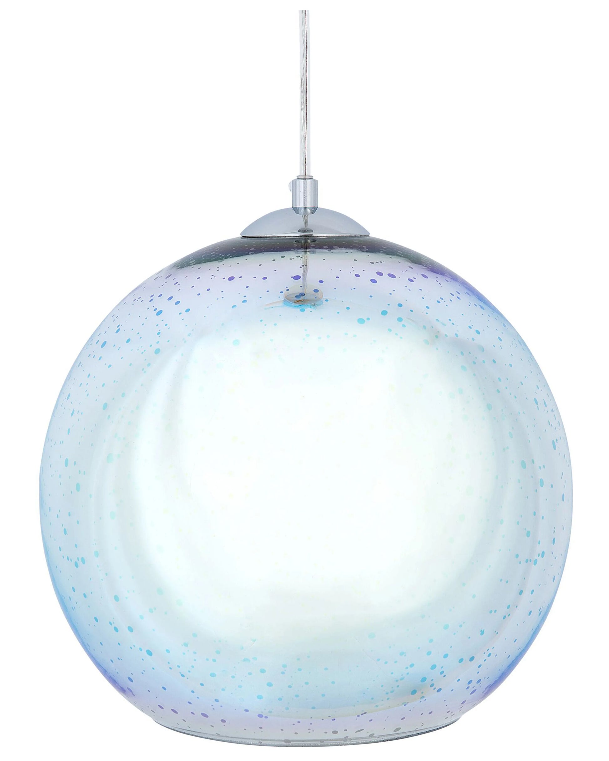  Pendant Lamp SESSERA Glass Silver