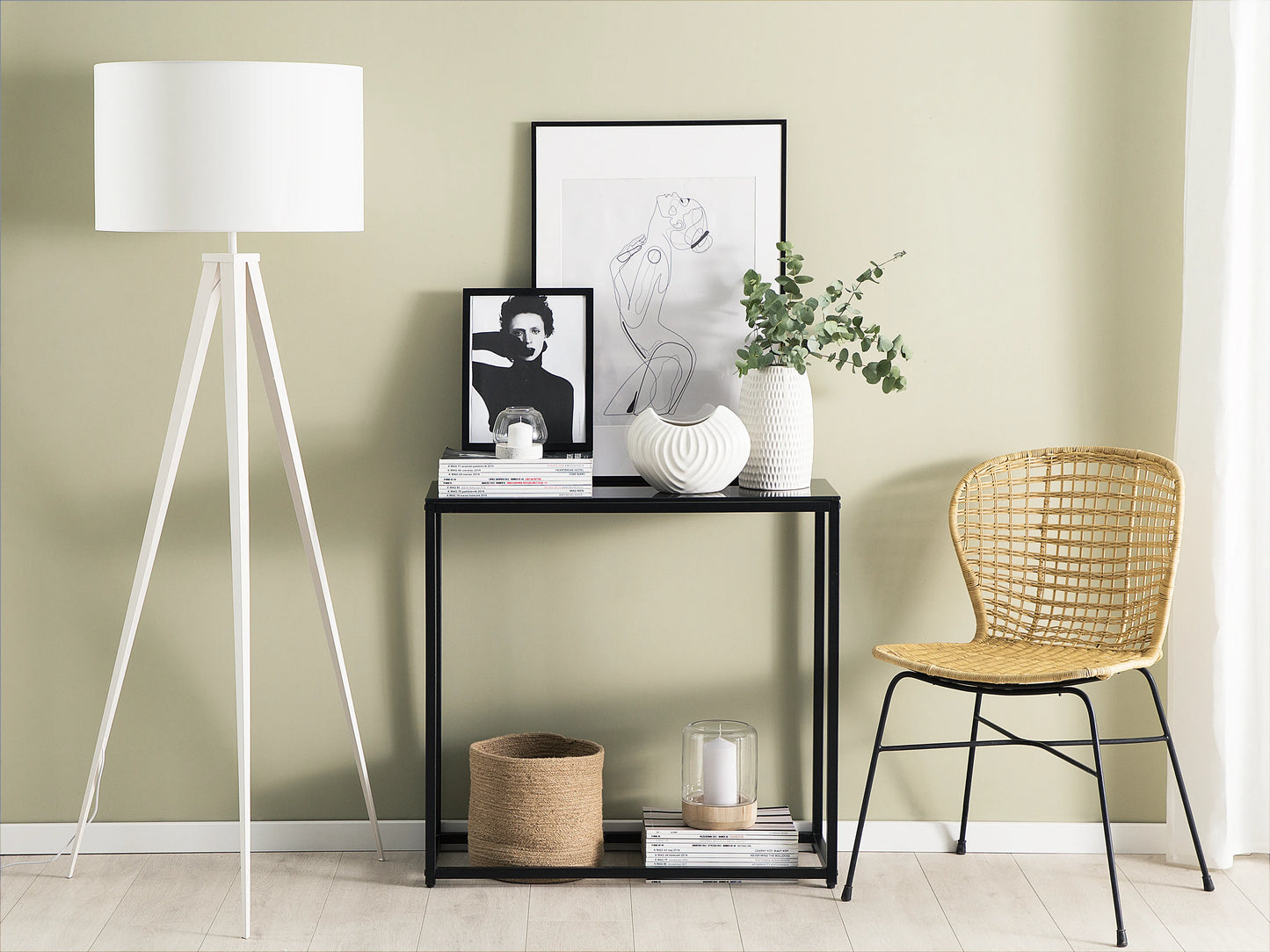  Floor Lamp STILETTO Metal White