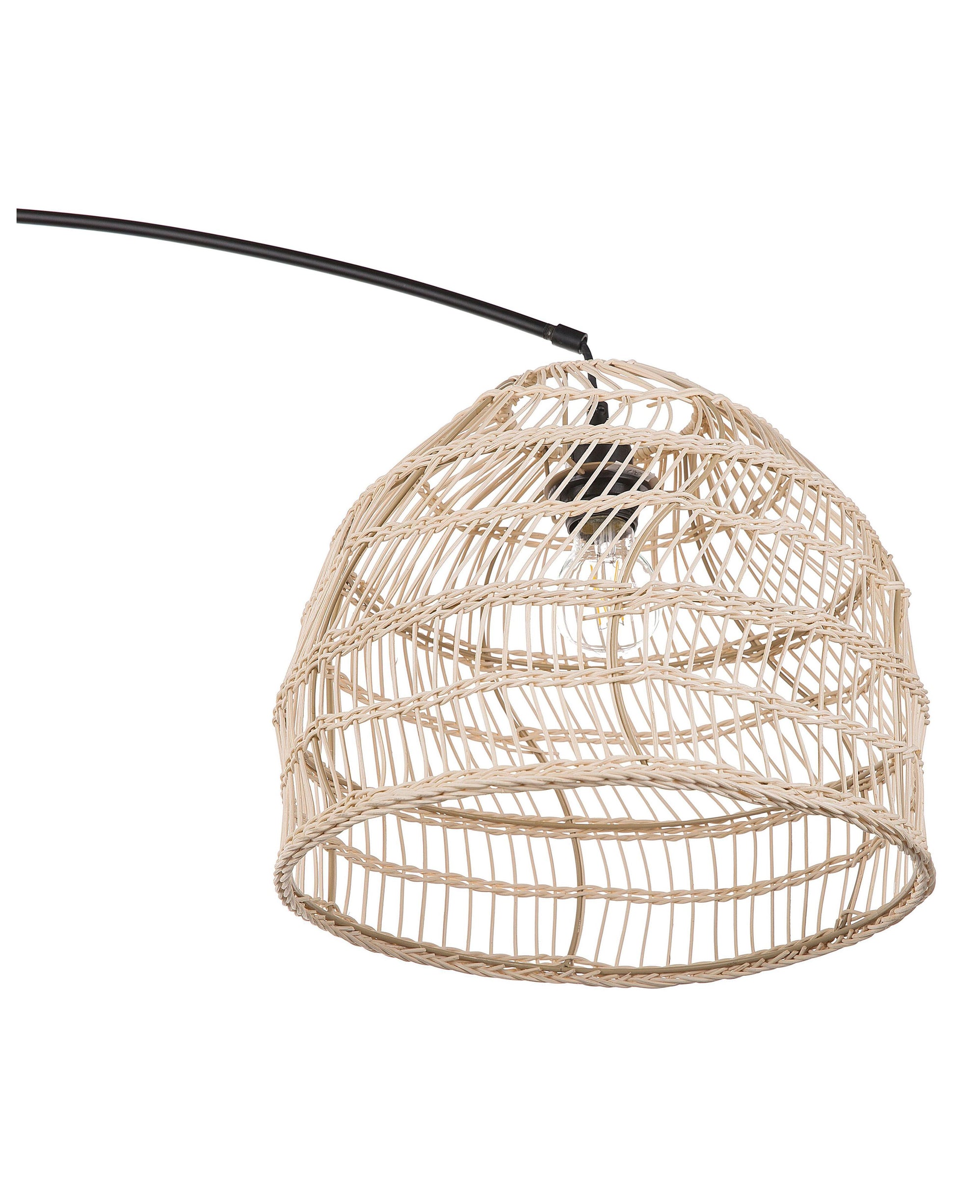  Floor Lamp GUAVIARE Rattan Beige