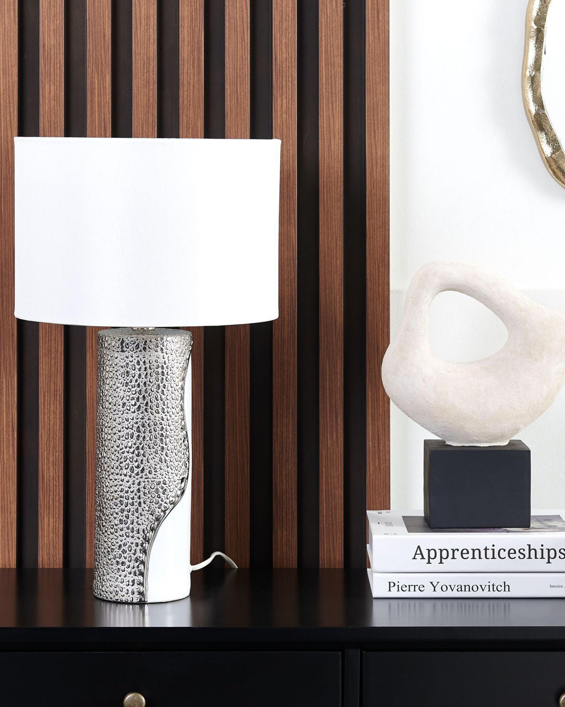  Table Lamp AIKEN Porcelain White