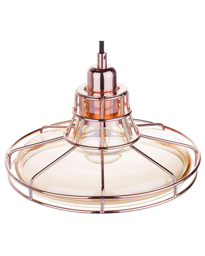  Pendant Lamp TORRE Glass Copper
