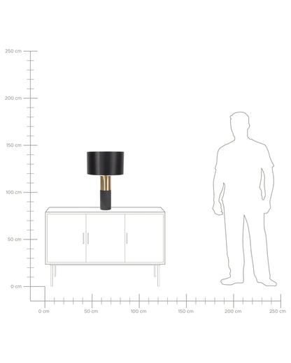  Table Lamp DARLING Metal Black