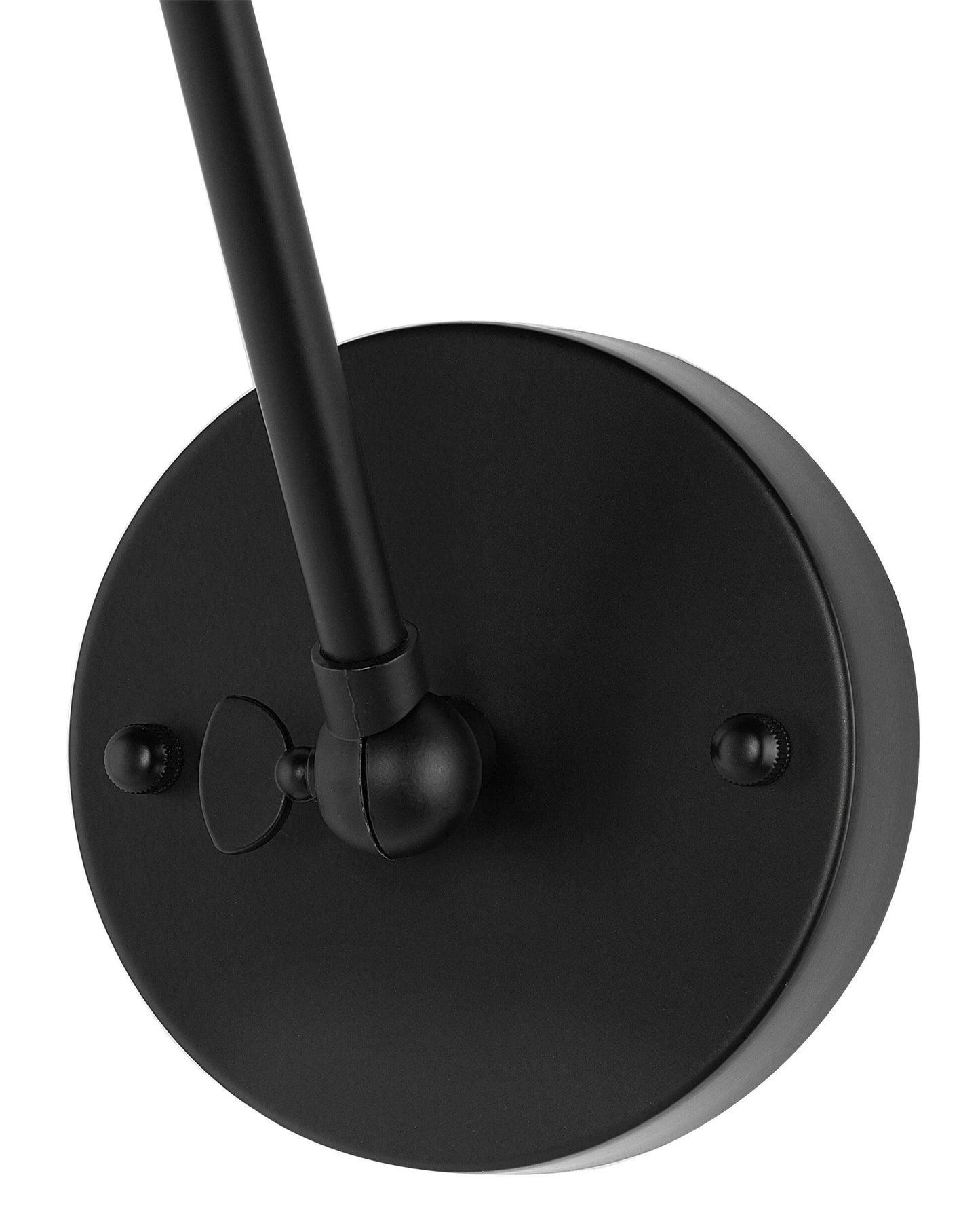  Set Of 2 Wall Lamps NARVA Adjustable Metal Black