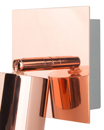  Set Of 2 Spotlight Lamps TIGRIS Adjustable Metal Copper