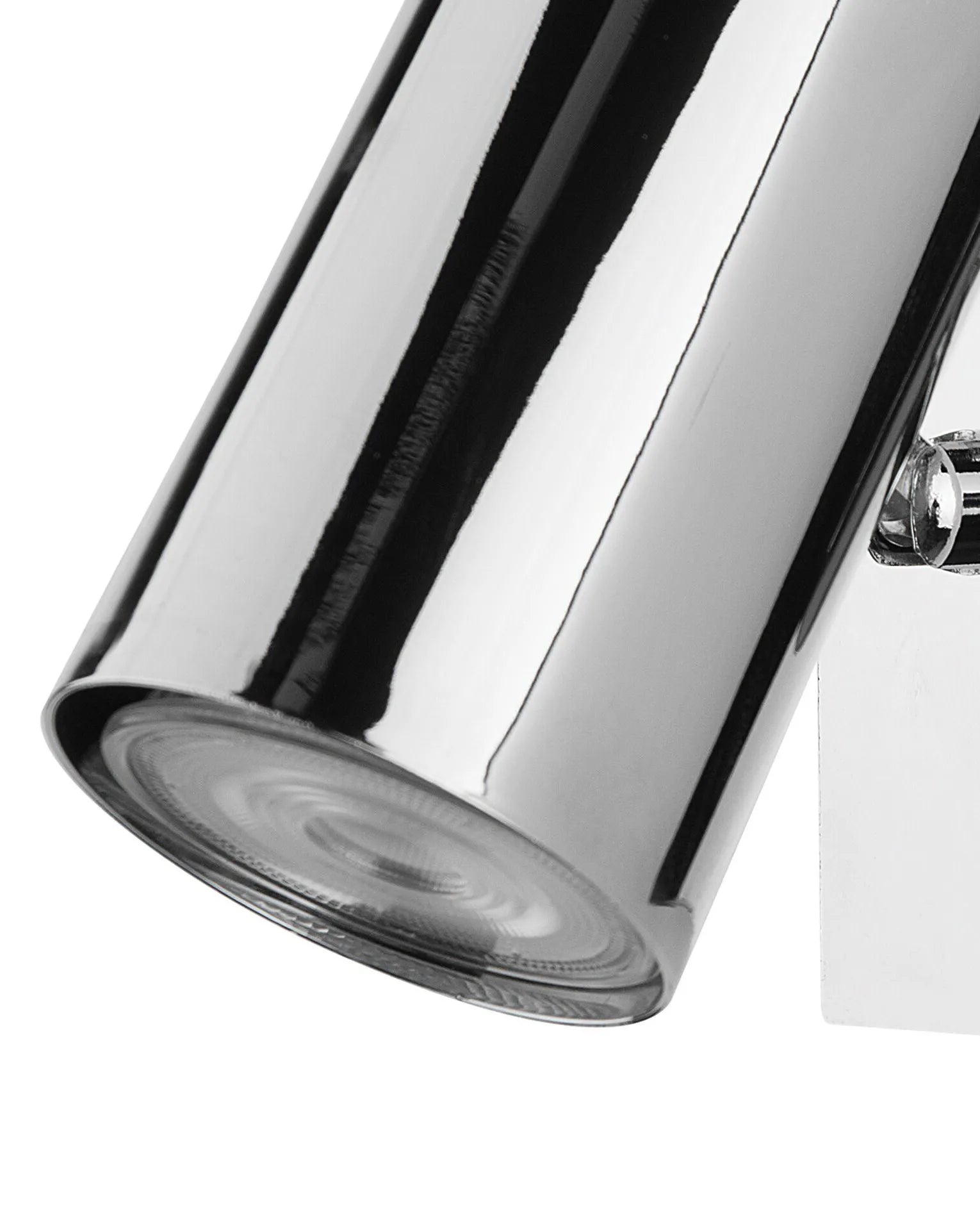  Set Of 2 Spotlight Lamps ROSETTA Adjustable Metal Silver