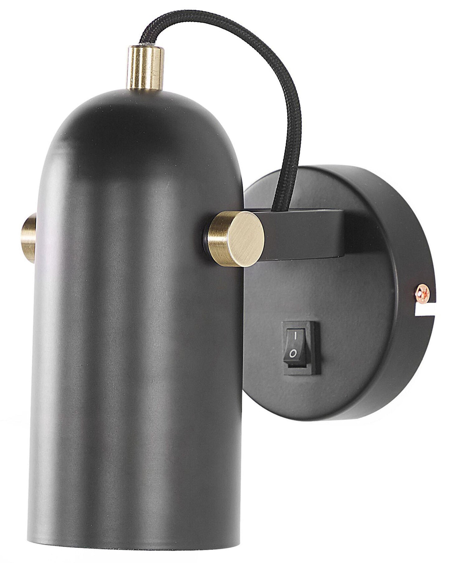  Spotlight Lamp TYRIA Adjustable Metal Black