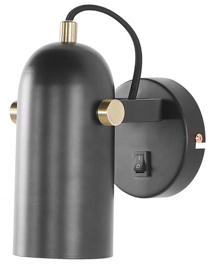  Spotlight Lamp TYRIA Adjustable Metal Black