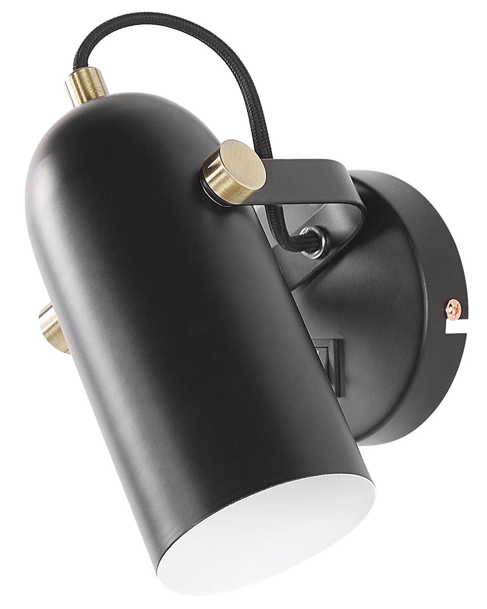  Spotlight Lamp TYRIA Adjustable Metal Black