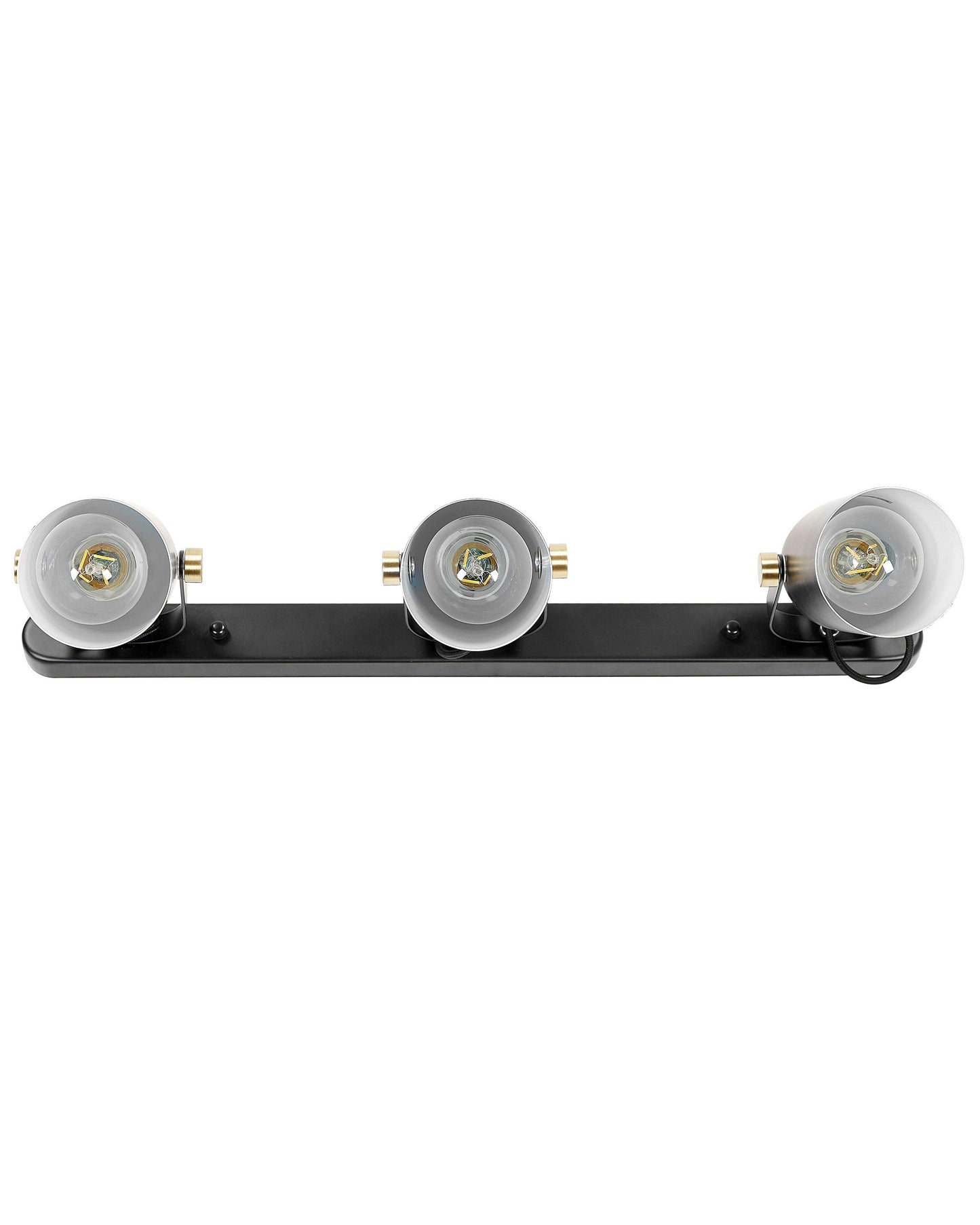  3 Light Spotlight TYRIA Adjustable Metal Black