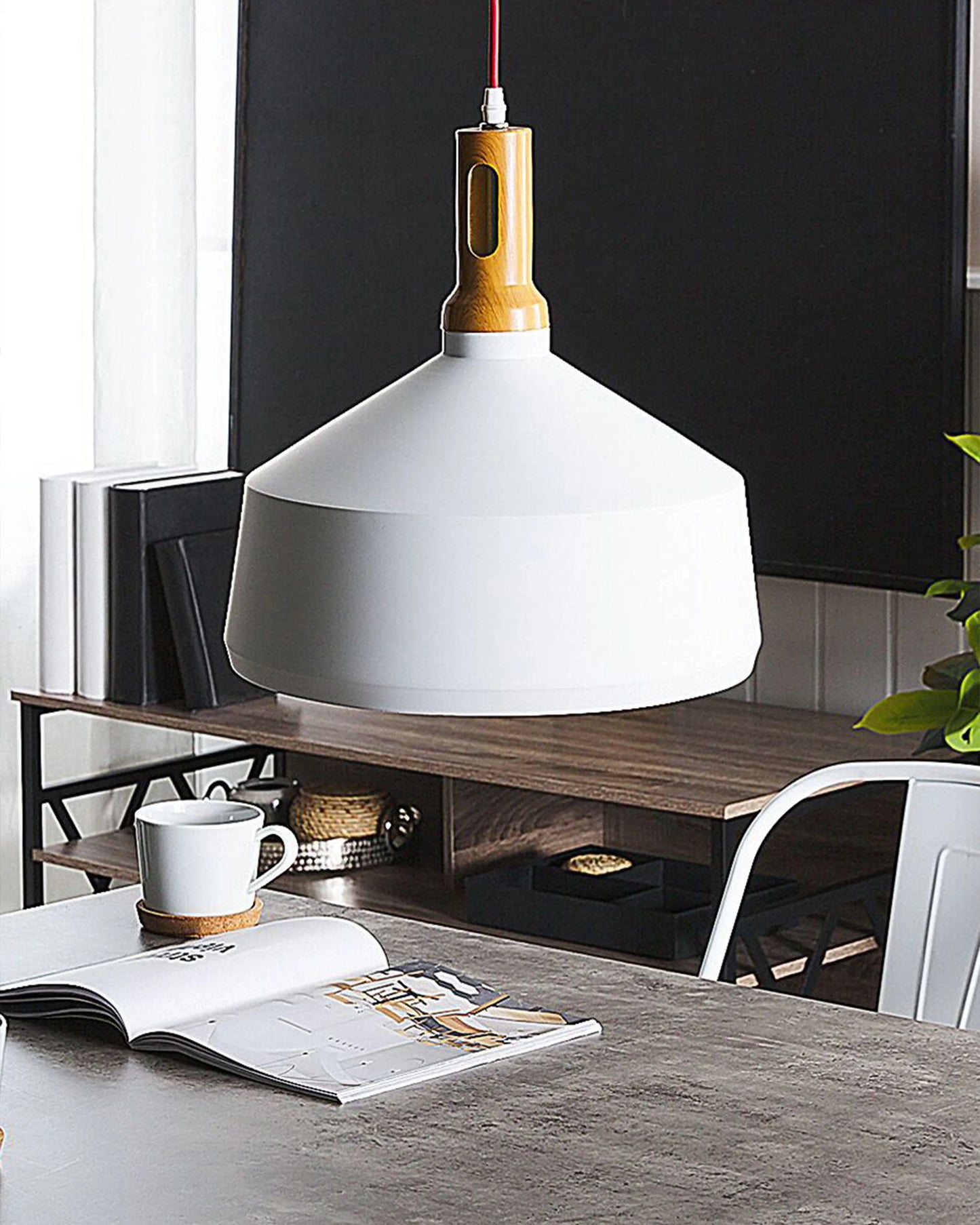 Pendant Lamp SEPIK Metal White