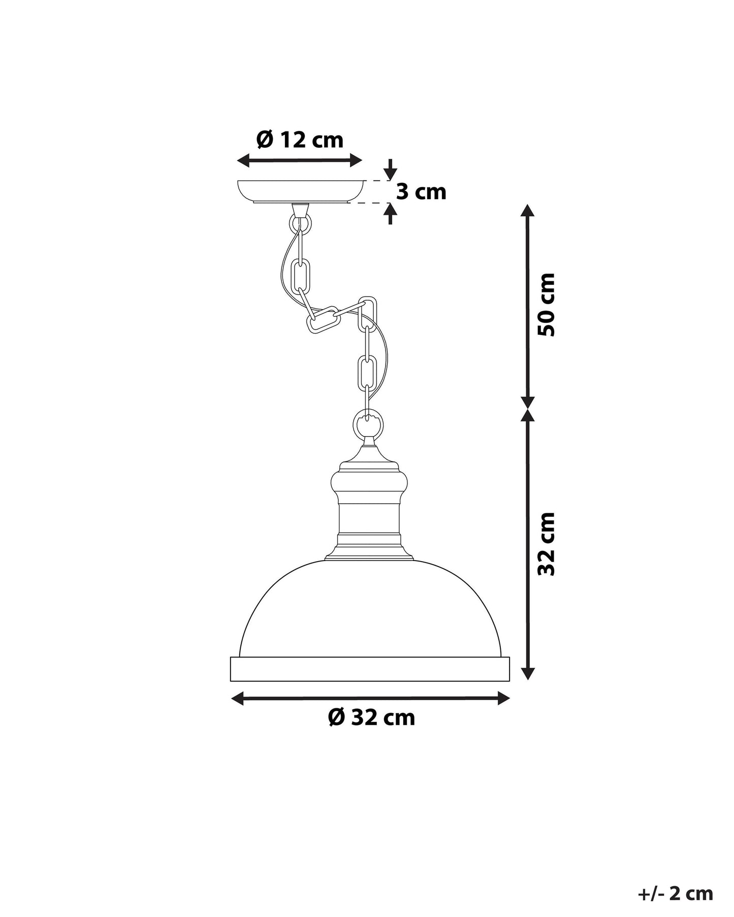  Pendant Lamp DIDESSA Metal Blue