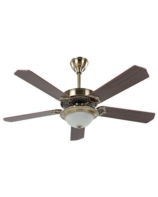  Ceiling Fan With Light BEGEJ With Remote LED Dark Brown