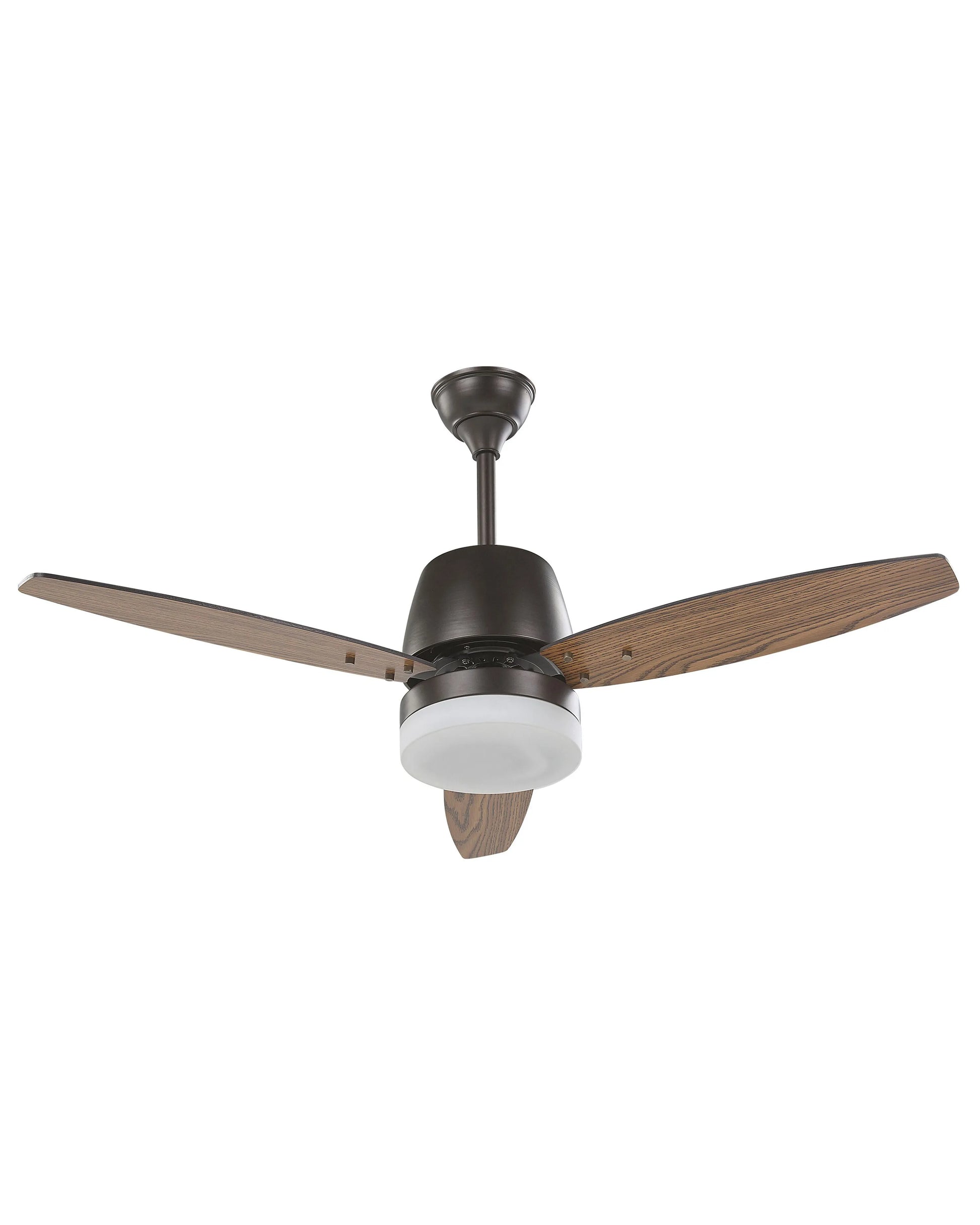  Ceiling Fan With Light MLAVA With Remote LED Brown