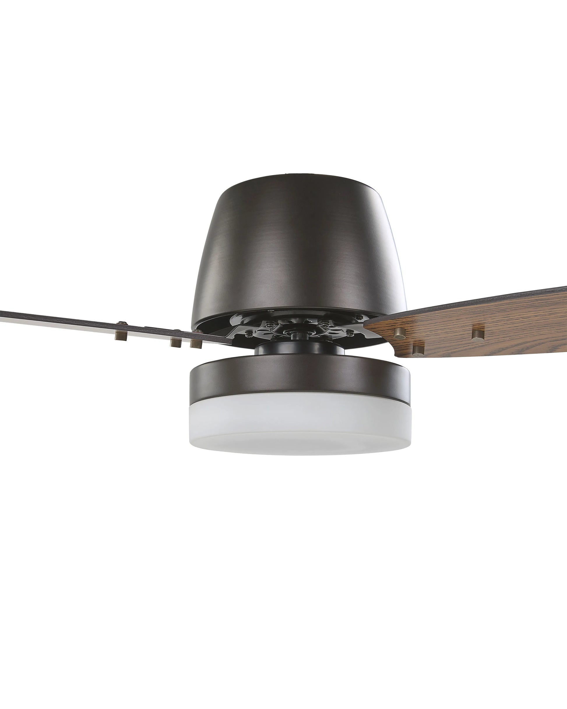  Ceiling Fan With Light MLAVA With Remote LED Brown