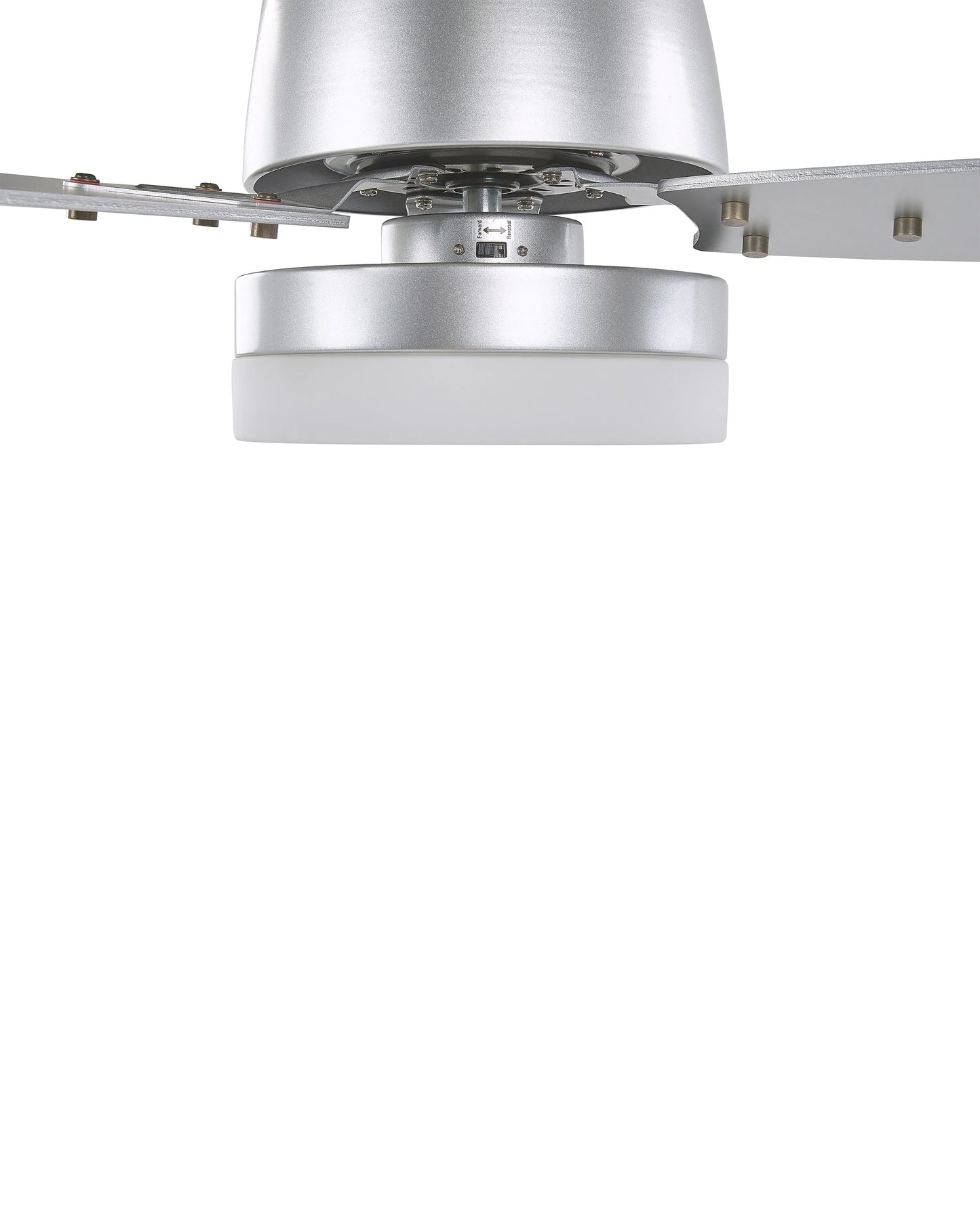  Ceiling Fan With Light MLAVA With Remote LED Silver