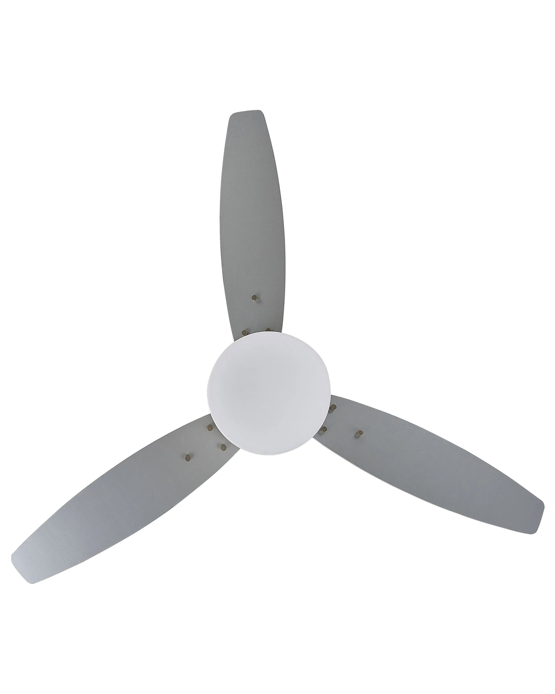  Ceiling Fan With Light MLAVA With Remote LED Silver