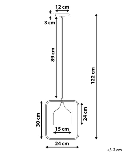  Pendant Lamp MAVONE Metal Black