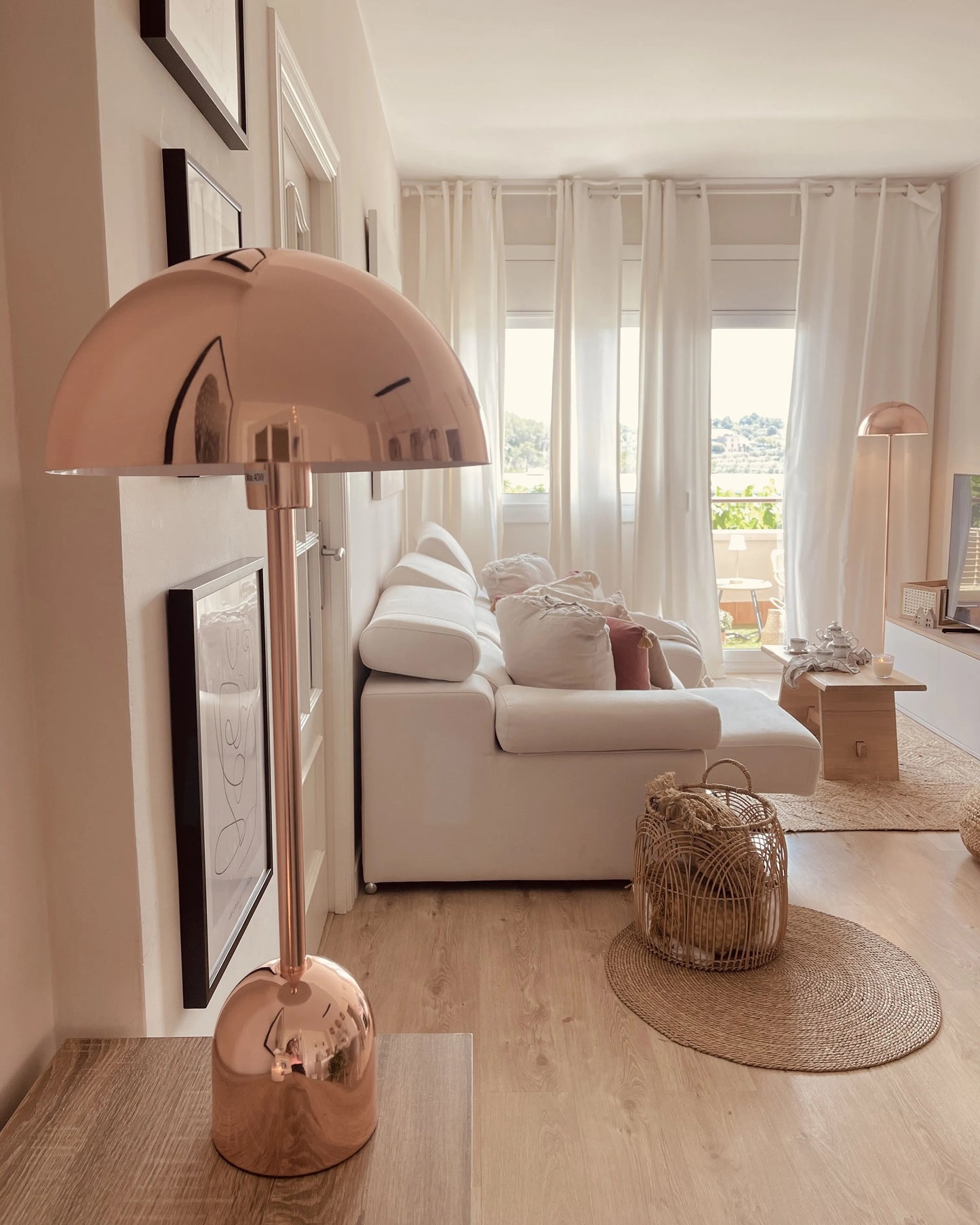  Table Lamp MACASIA Metal Copper