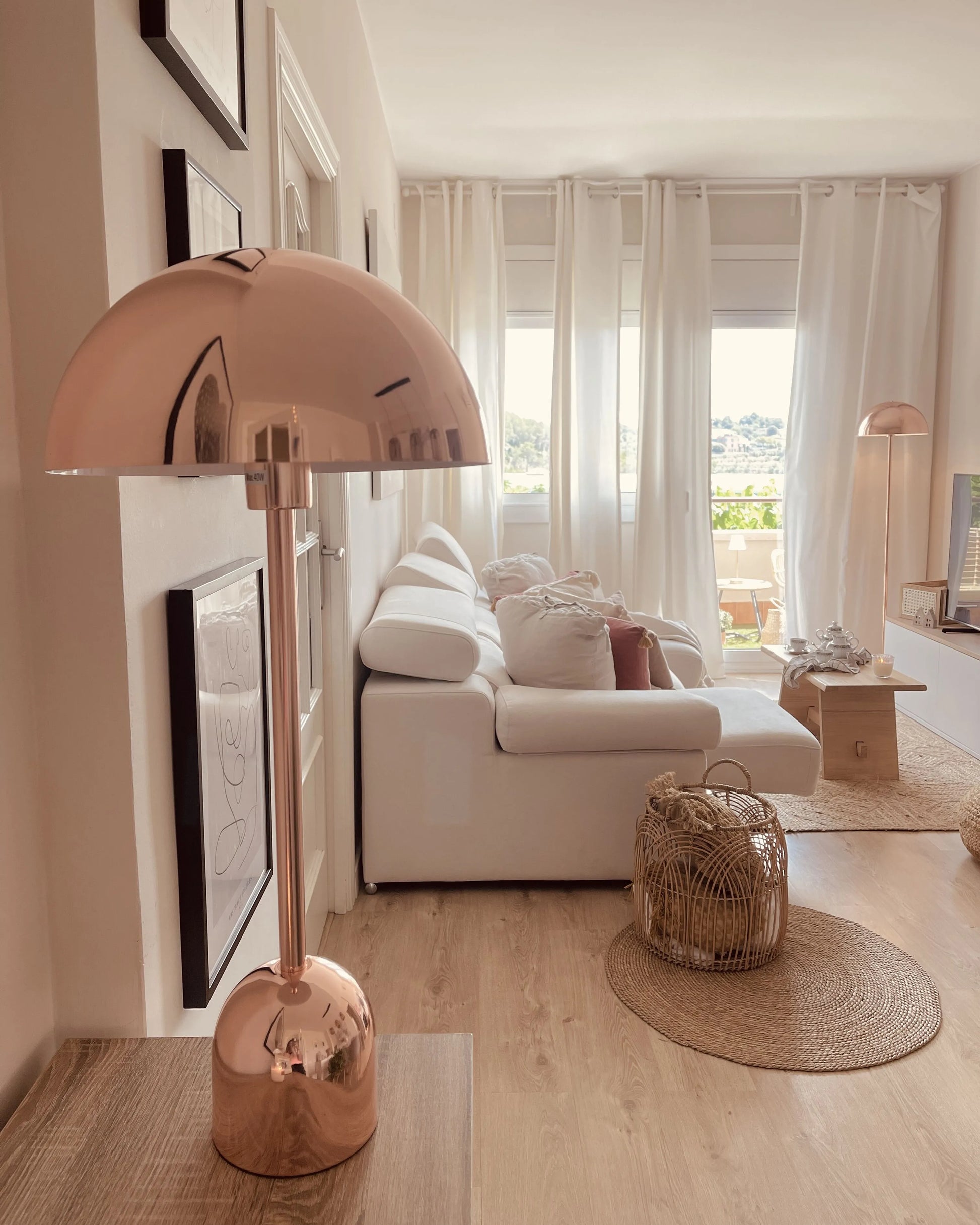  Table Lamp MACASIA Metal Copper