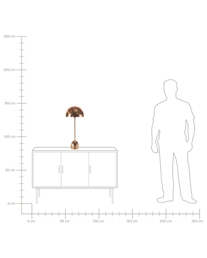  Table Lamp MACASIA Metal Copper
