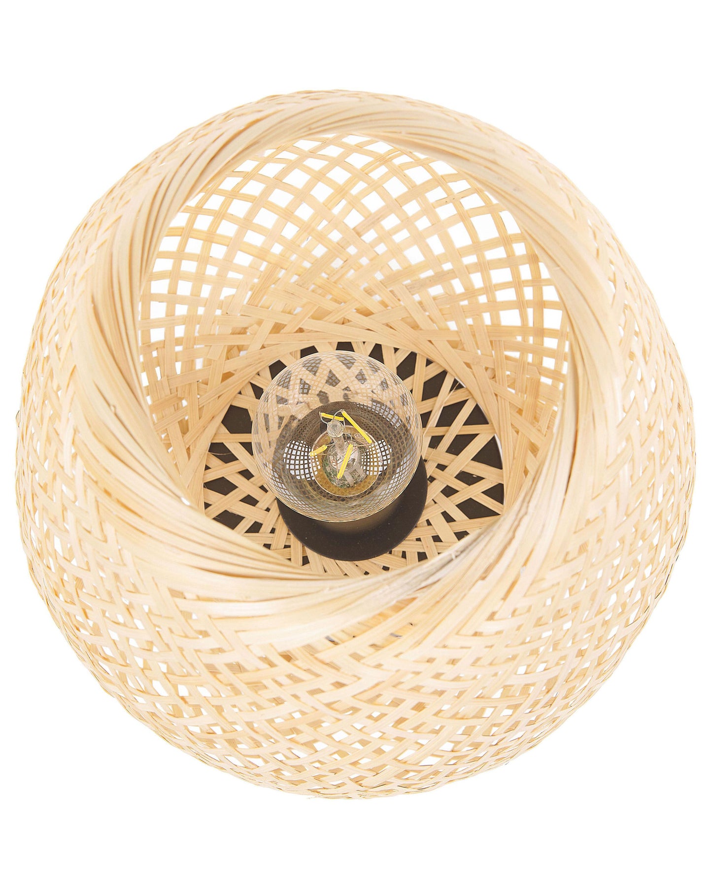  Table Lamp BOMU Bamboo Wood Light Brown