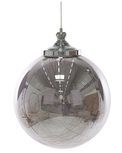  Pendant Lamp BENI Glass Silver