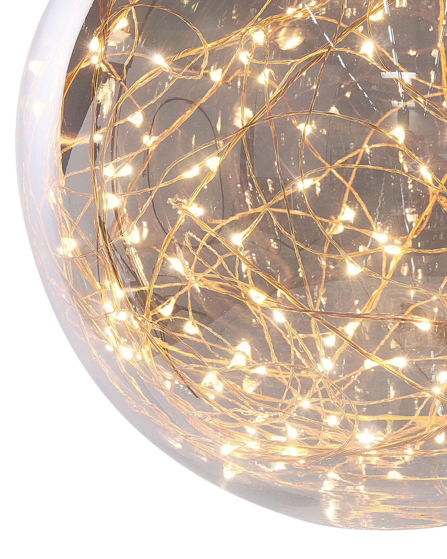  Pendant Lamp BENI Glass Silver