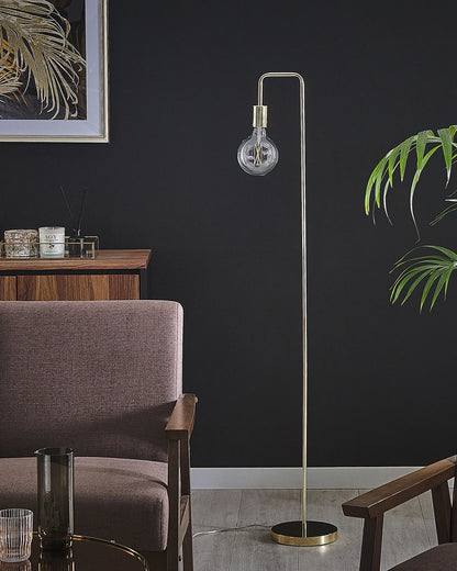 Floor Lamp SAVENA Metal Gold