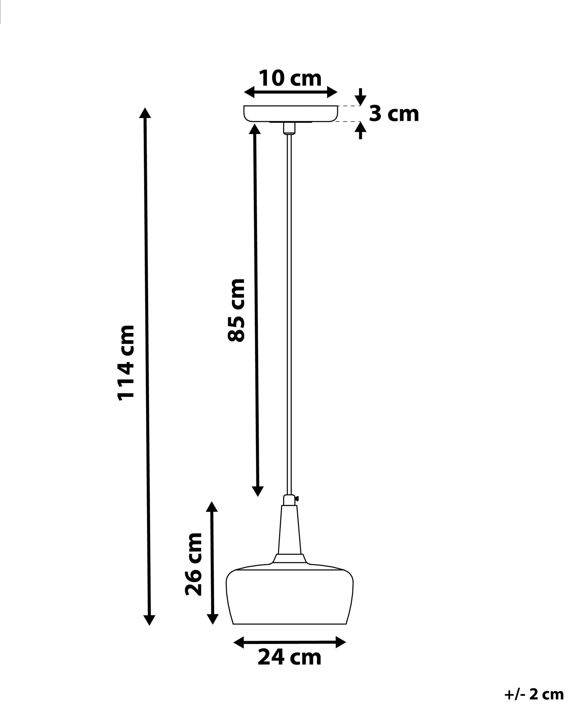  Pendant Lamp BURANO Concrete White