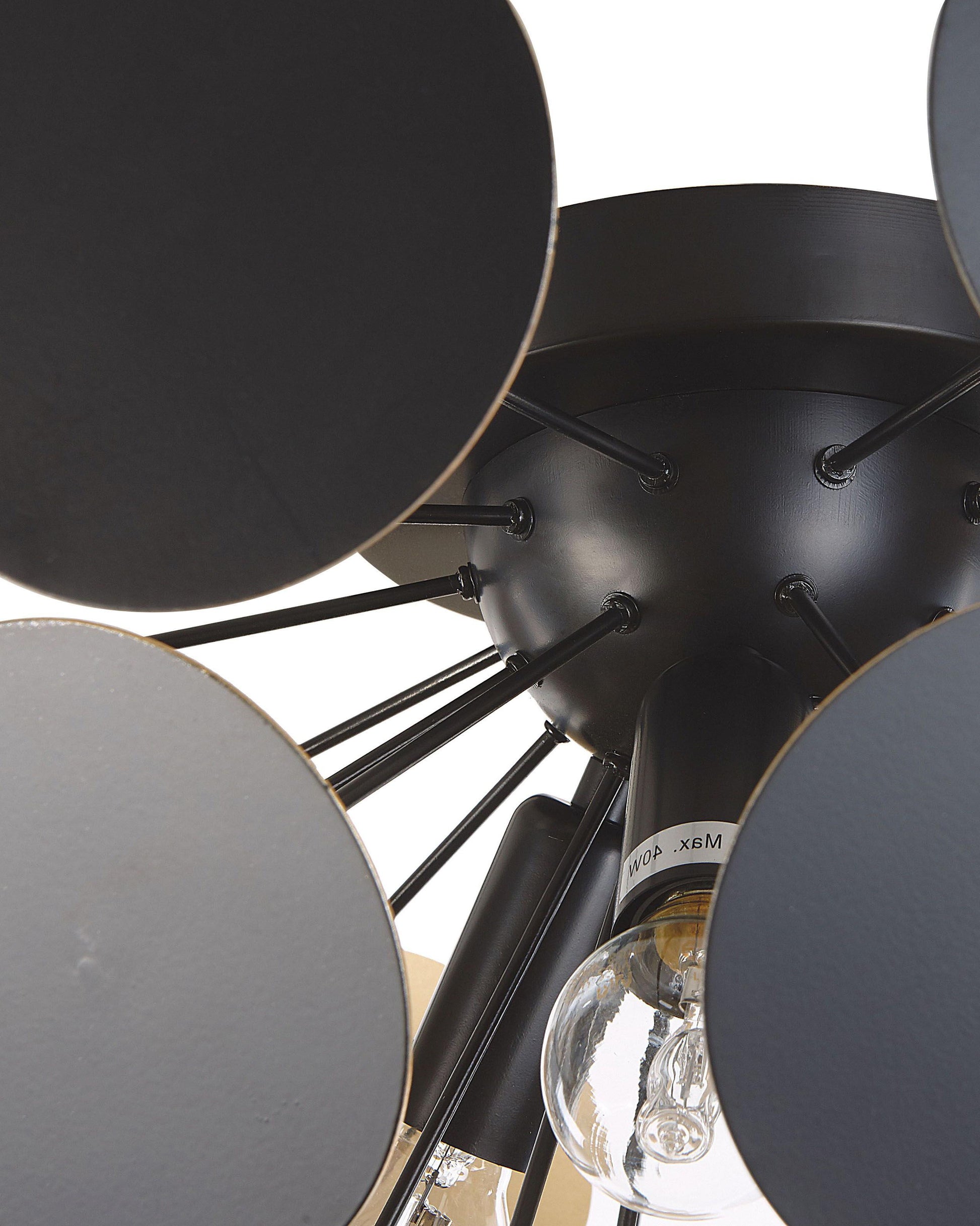  Ceiling Lamp MARITSA Metal Black