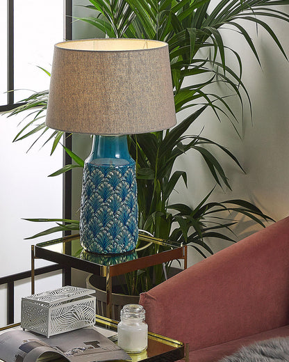  Table Lamp THAYA Ceramic Blue