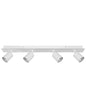  4 Light Spotlight TIGRIS Adjustable Metal White