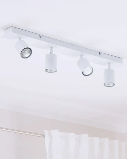  4 Light Spotlight TIGRIS Adjustable Metal White
