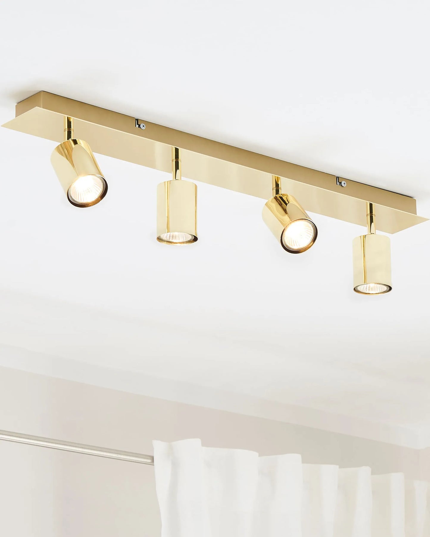  4 Light Spotlight TIGRIS Adjustable Metal Gold
