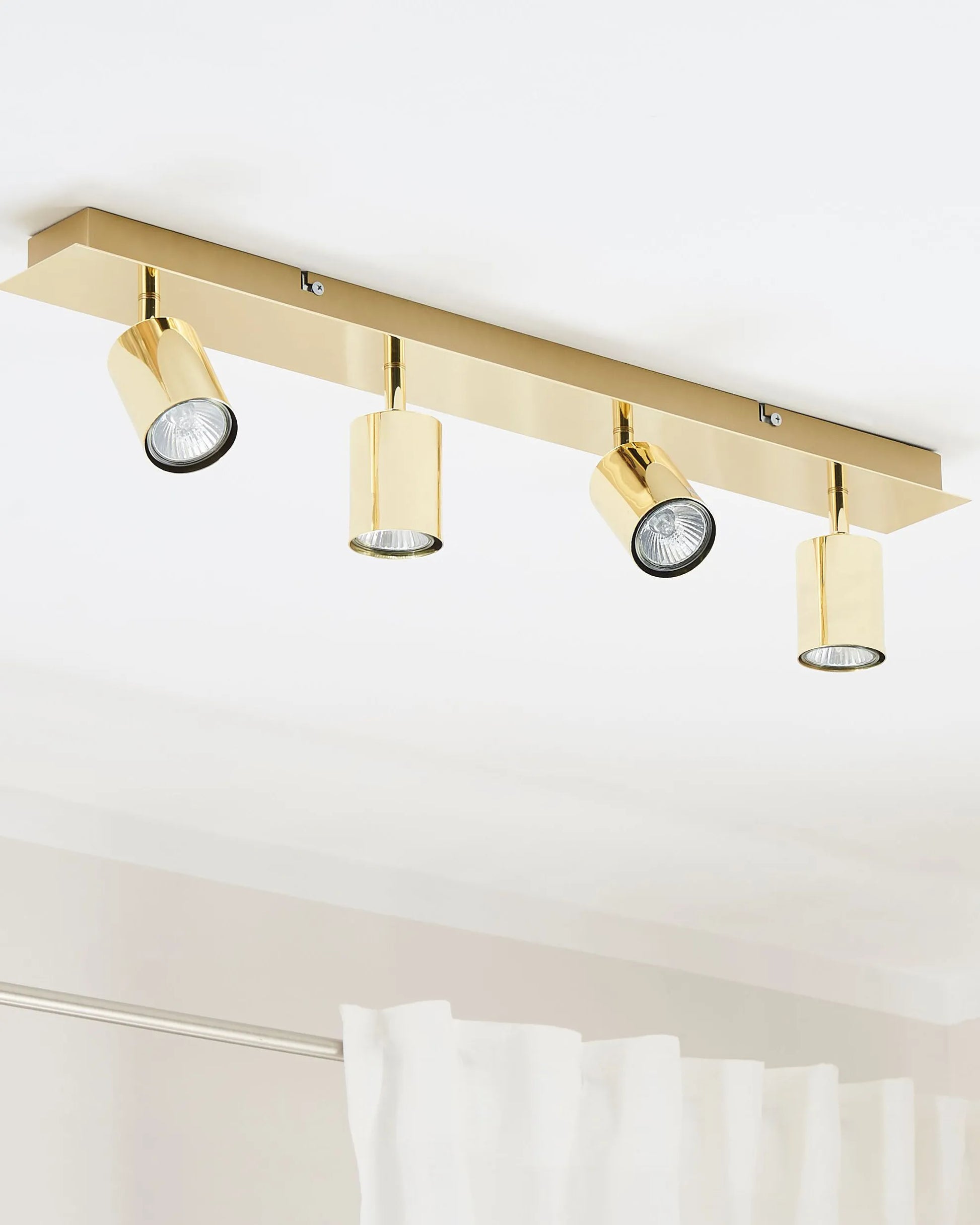  4 Light Spotlight TIGRIS Adjustable Metal Gold
