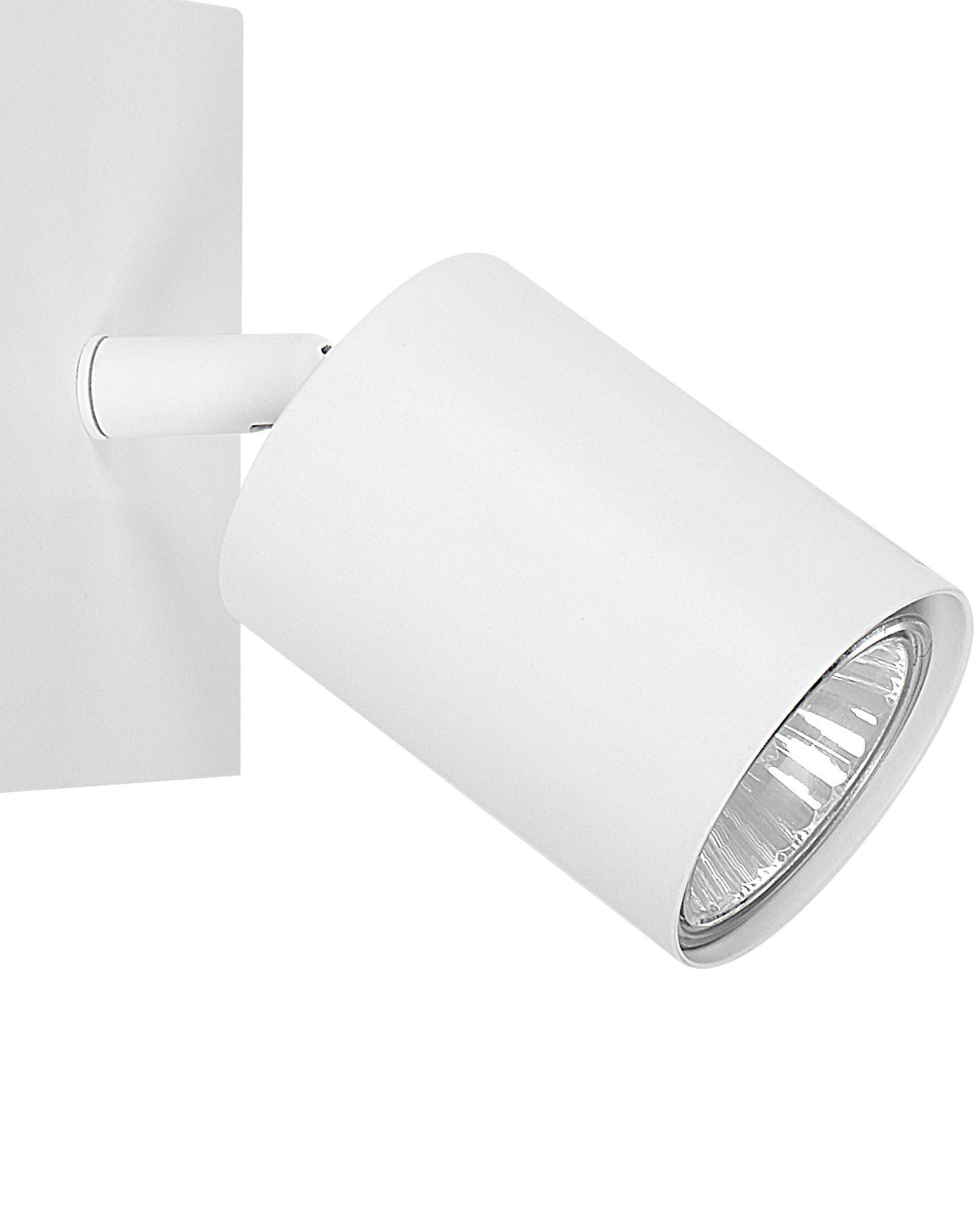  Set Of 2 Spotlight Lamps TIGRIS Adjustable Metal White