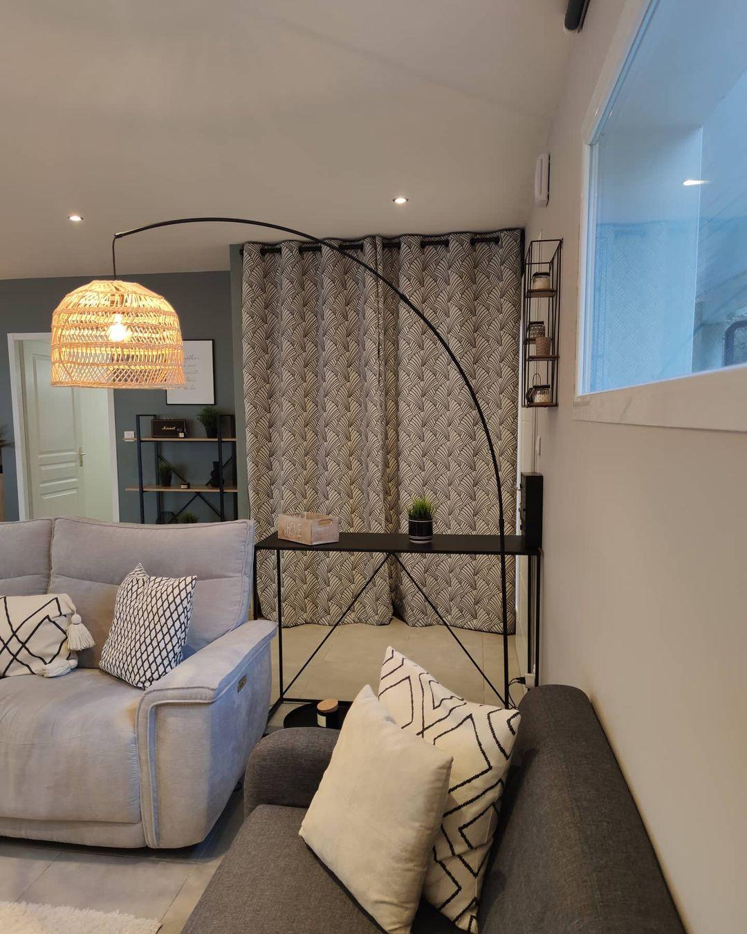  Floor Lamp GUAVIARE Rattan Beige