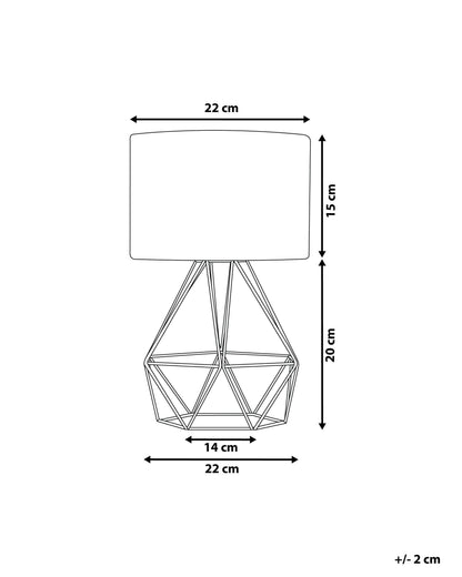  Table Lamp MARONI Metal Black