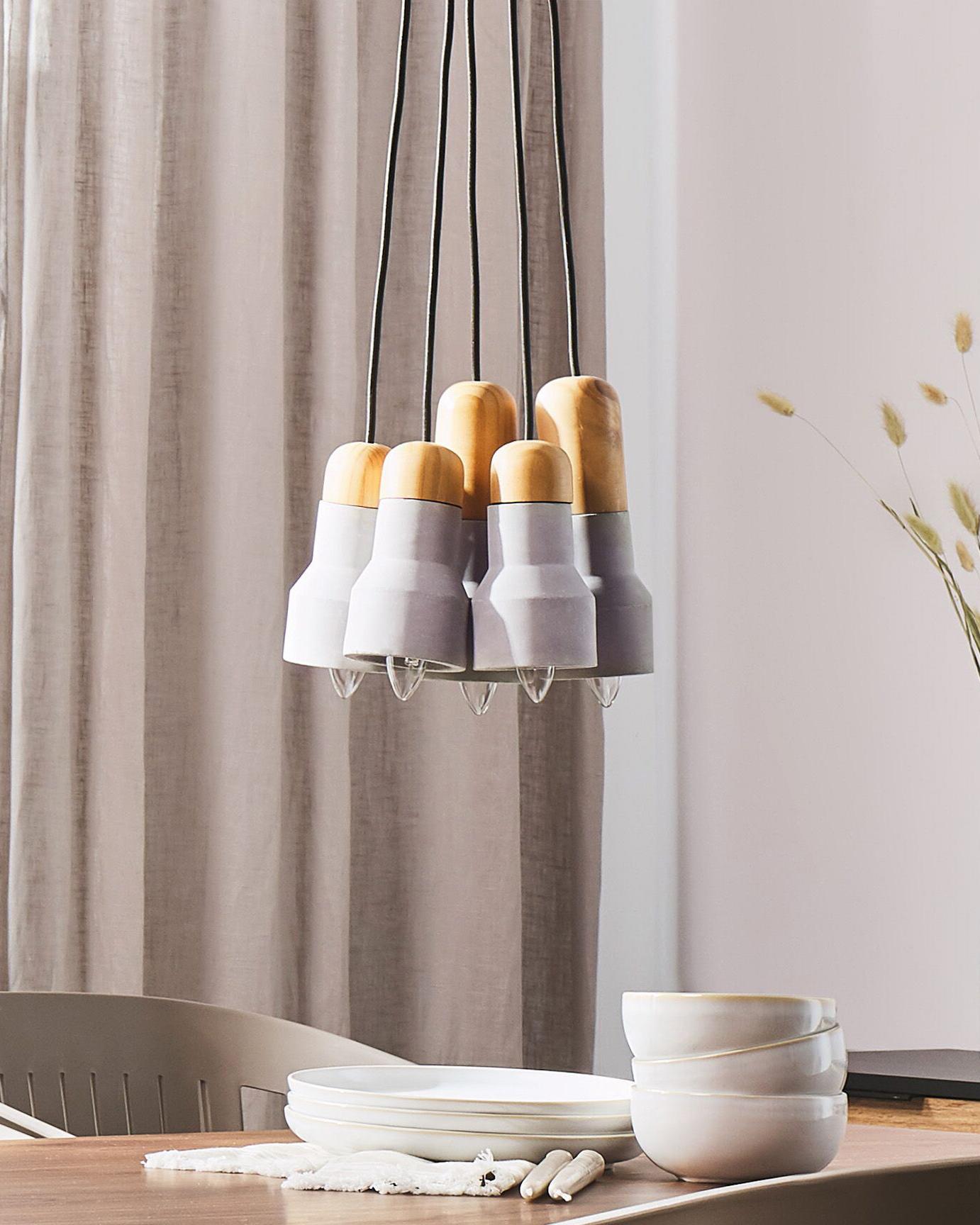  Pendant Lamp APURE Concrete Grey