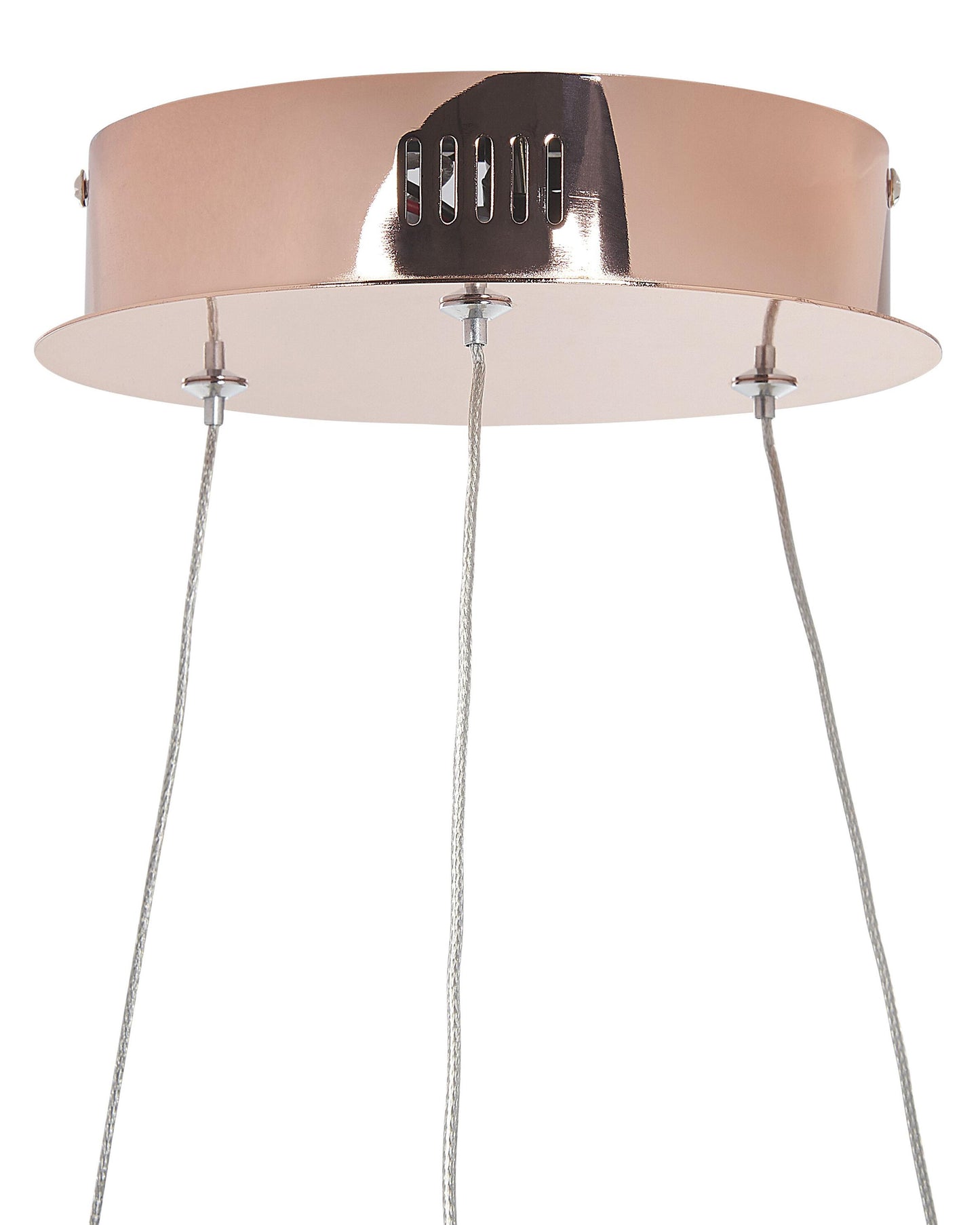  LED Pendant Lamp JORDAN Metal Rose Gold
