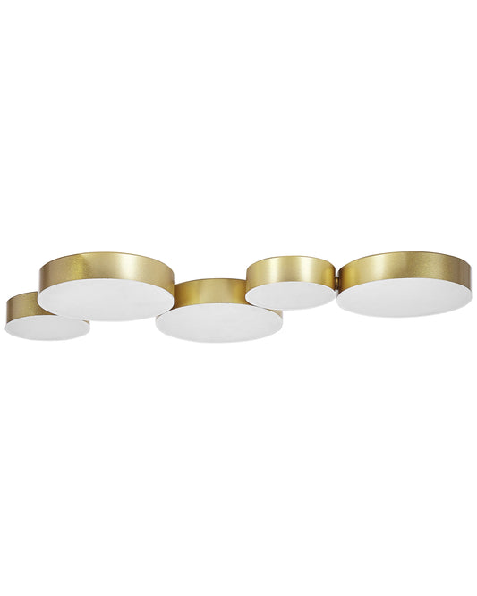  LED Ceiling Lamp LUGA Metal Gold