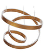  LED Pendant Lamp WANLI Metal Gold