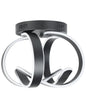  LED Ceiling Lamp NURA Metal Black