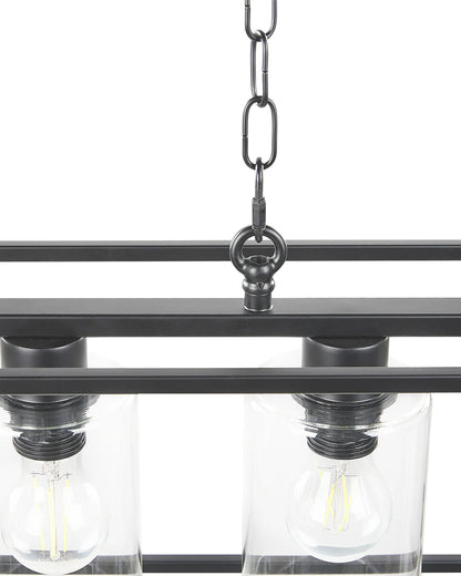  Pendant Lamp MUGER Metal Black
