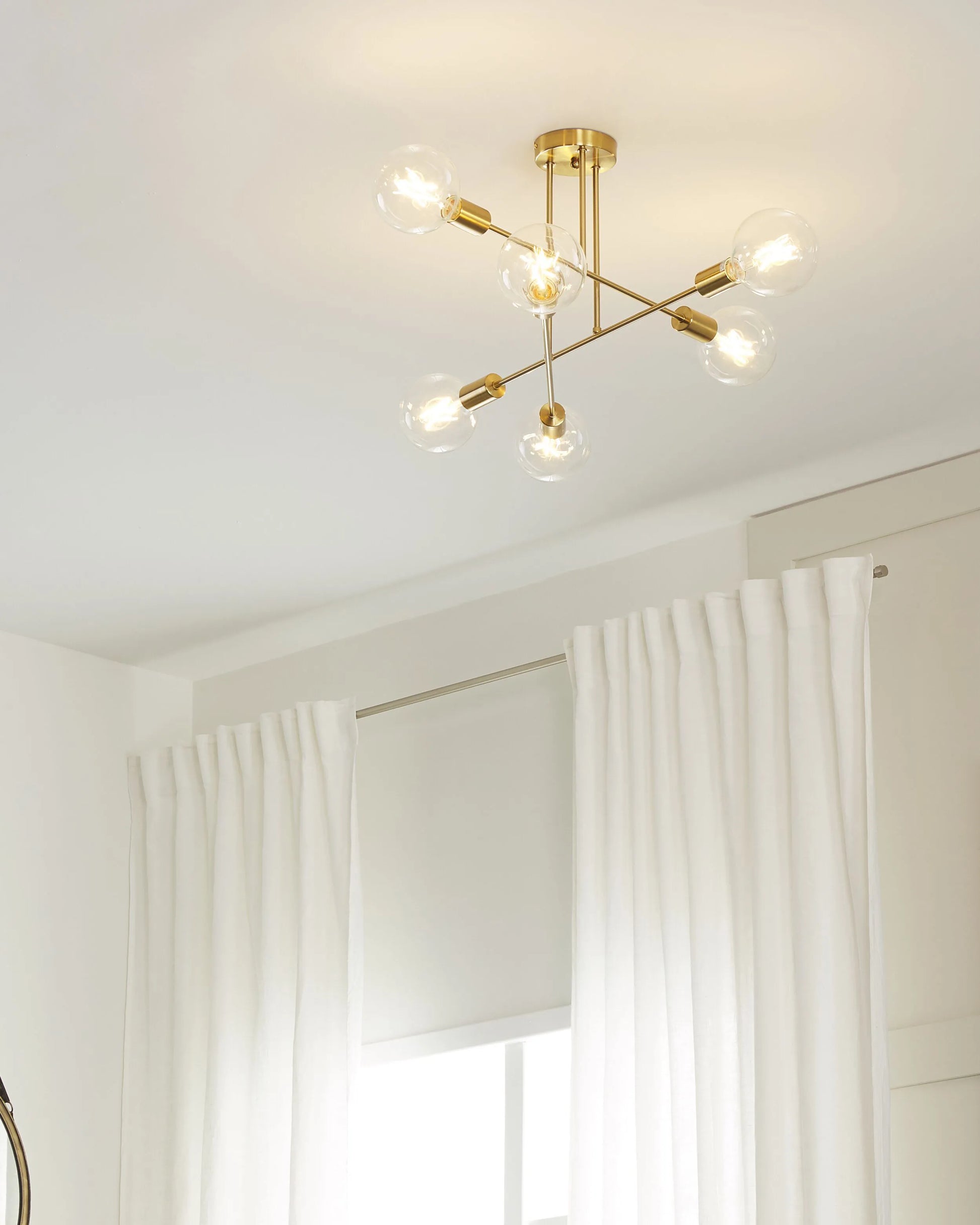  Ceiling Lamp KIDANE Metal Brass