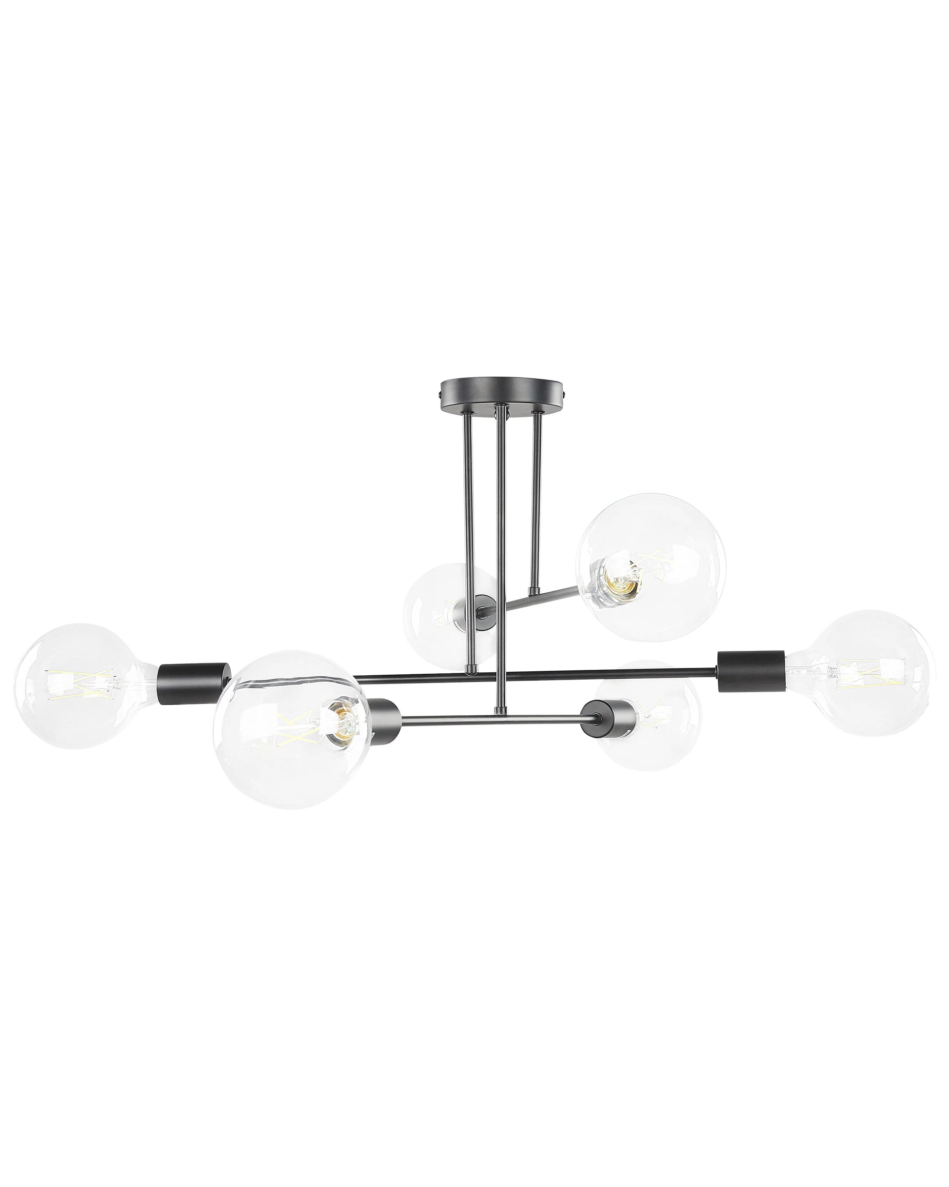  Ceiling Lamp KIDANE Metal Black