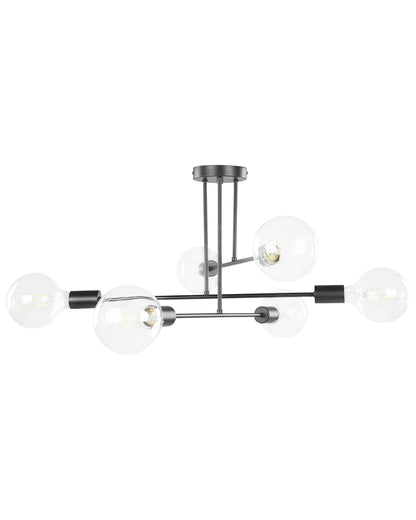  Ceiling Lamp KIDANE Metal Black